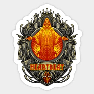 Heartbeat Sticker